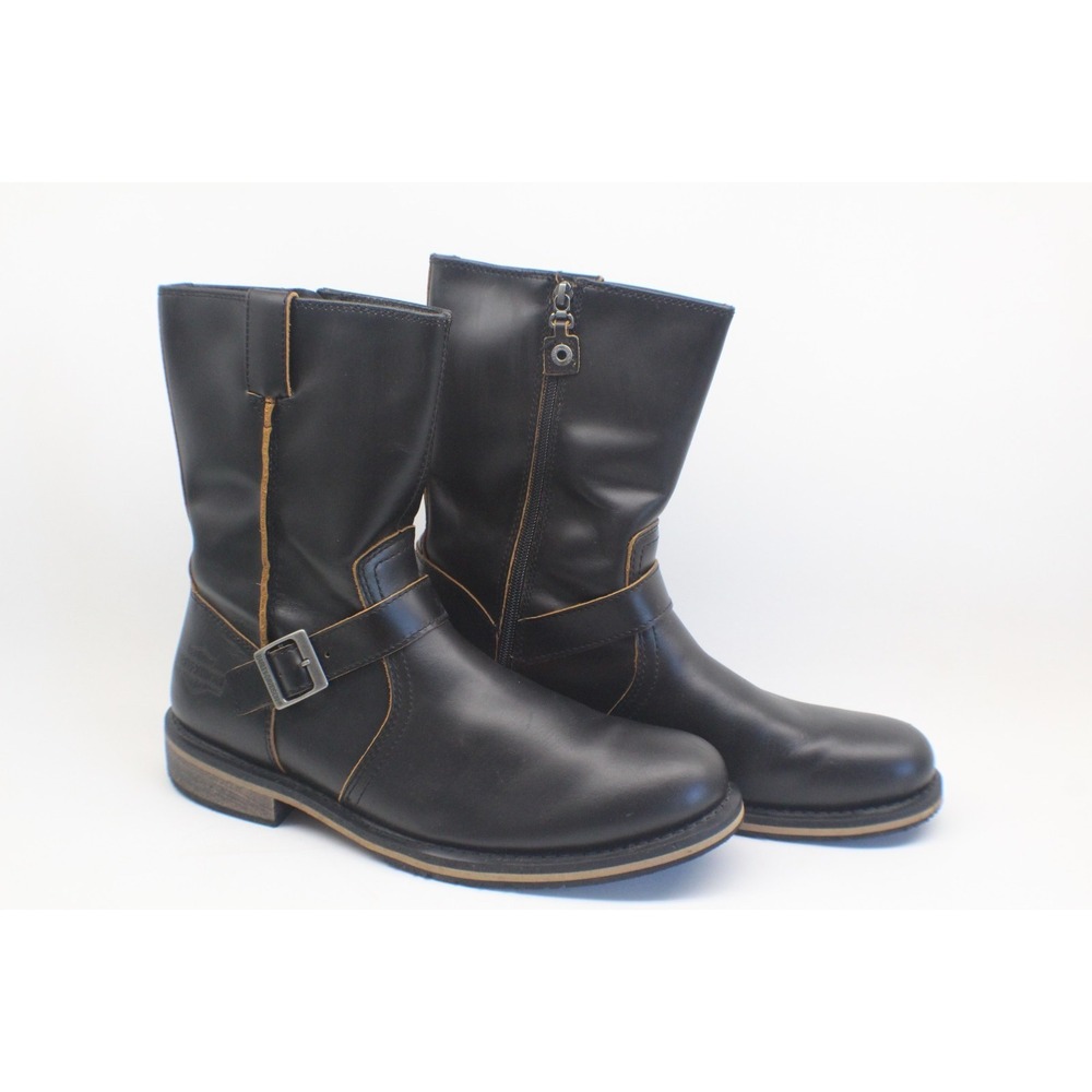 Harley‎ Davidson Dendon D93667 Mens Motorcycle Engineer Boot Black Sz 13M